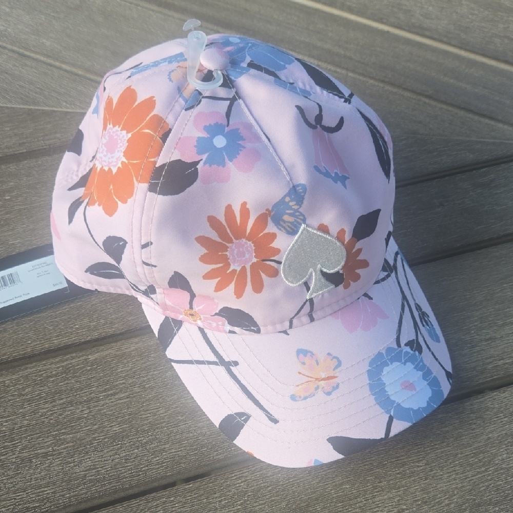 Kate Spade Pink Floral Cap